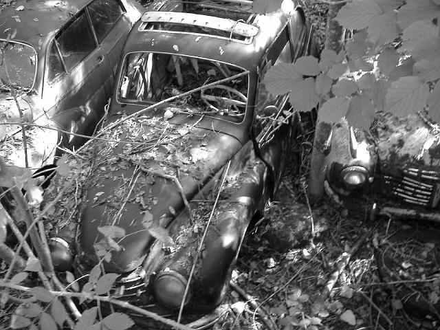 Autofriedhof - 217.JPG - Historischer Autofriedhof,    Gürbetal (CH)